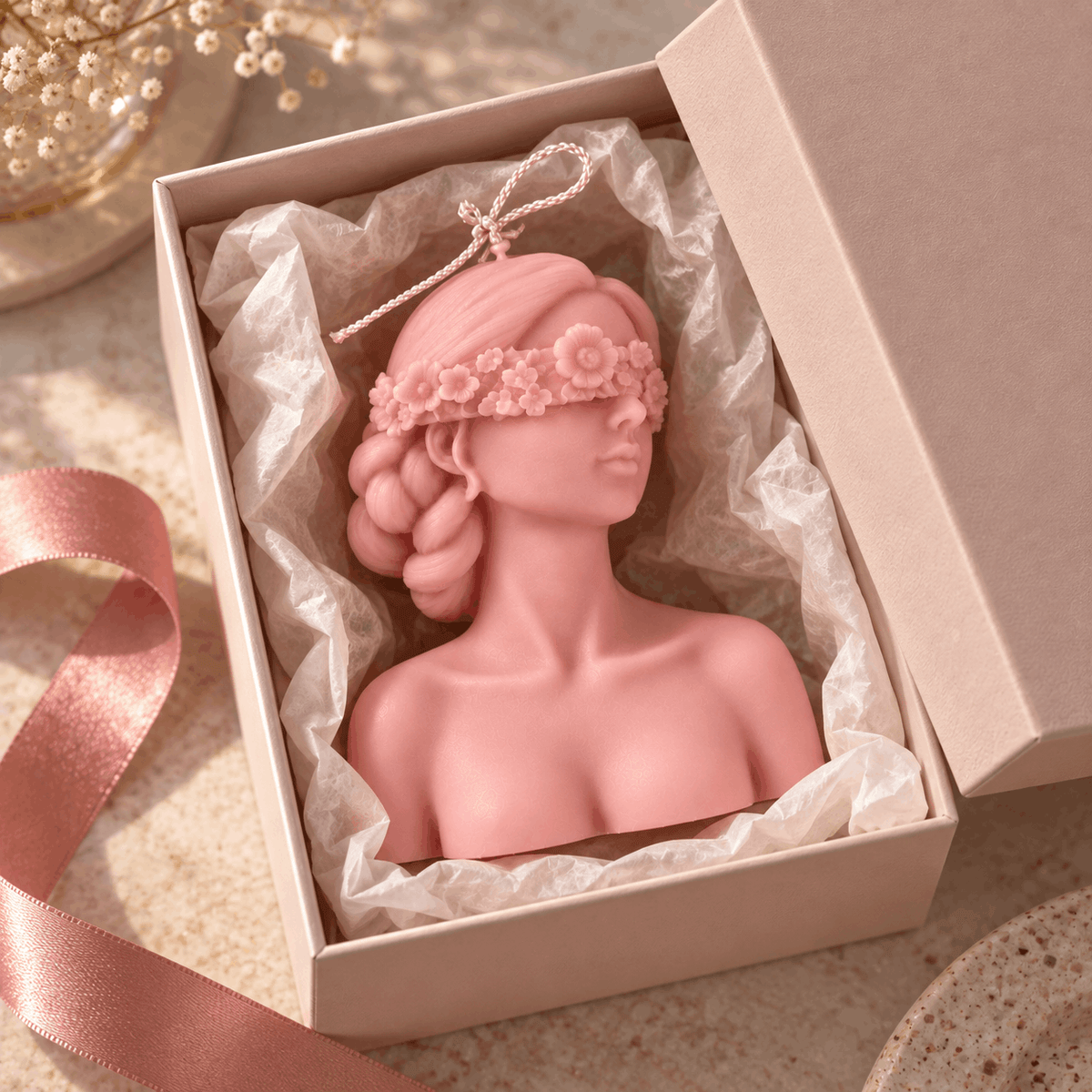 Sculpted Figure Candle