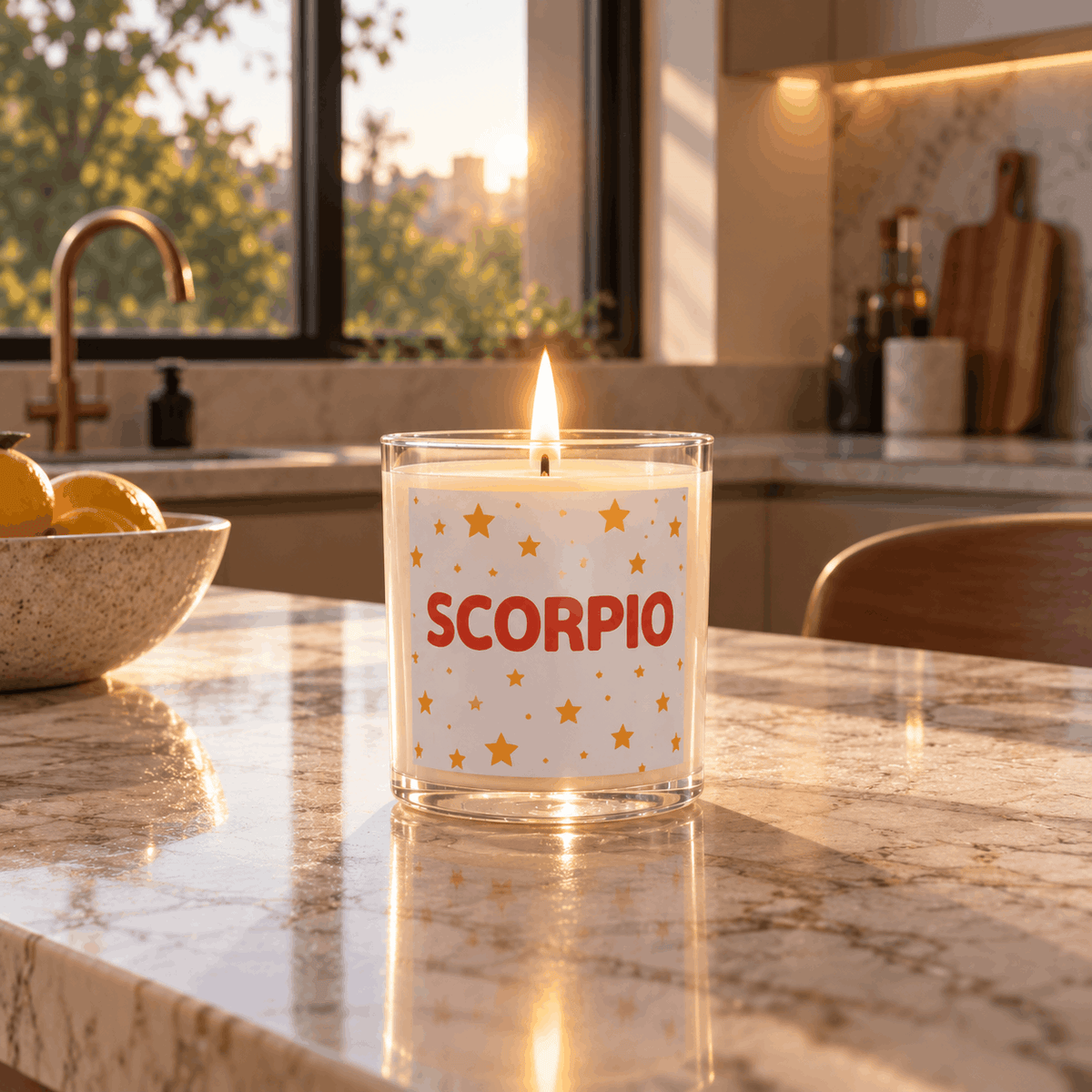 Celestial Signs Candle