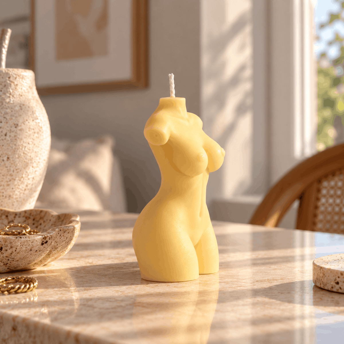 Sculpted Figure Candle
