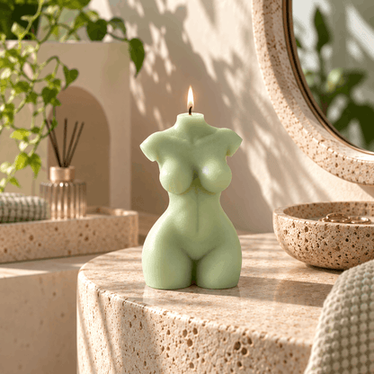 Sculpted Figure Candle