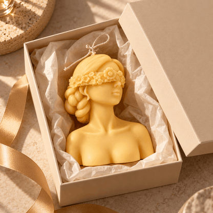 Sculpted Figure Candle