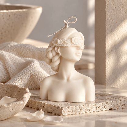 Sculpted Figure Candle