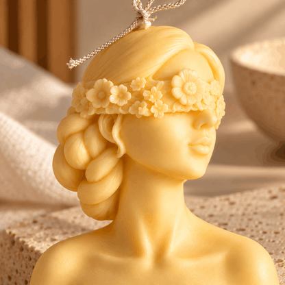 Sculpted Figure Candle