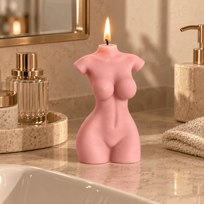 Sculpted Figure Candle