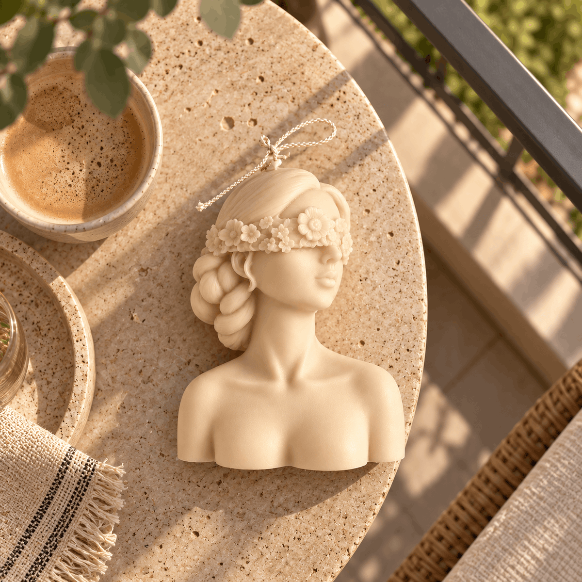 Sculpted Figure Candle