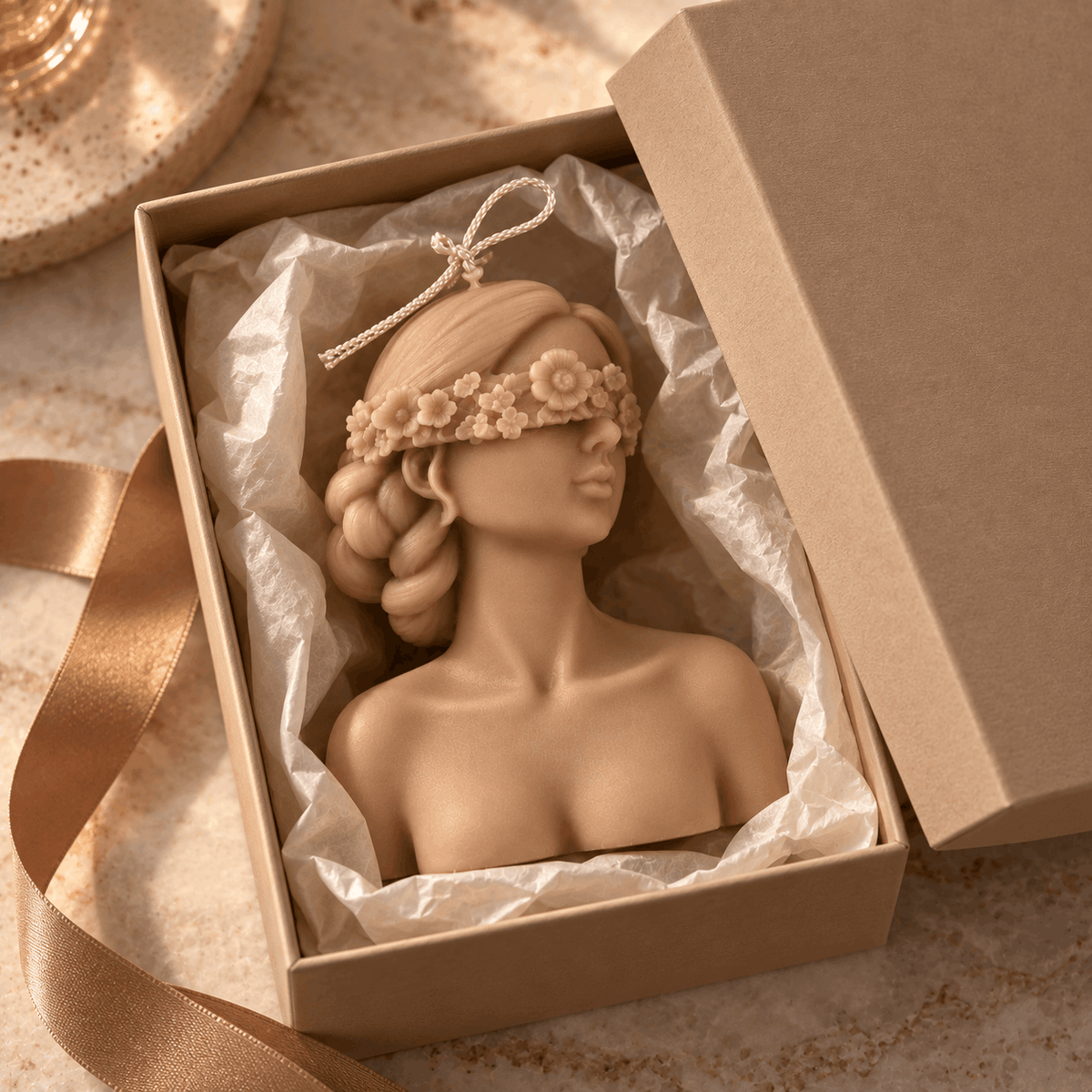 Sculpted Figure Candle