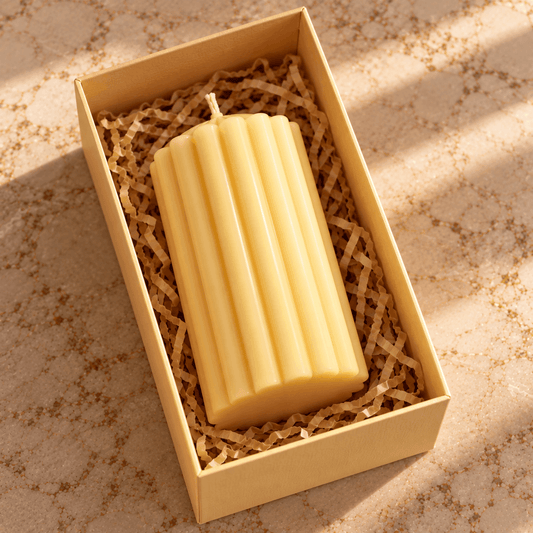 Cone Pillar Candle