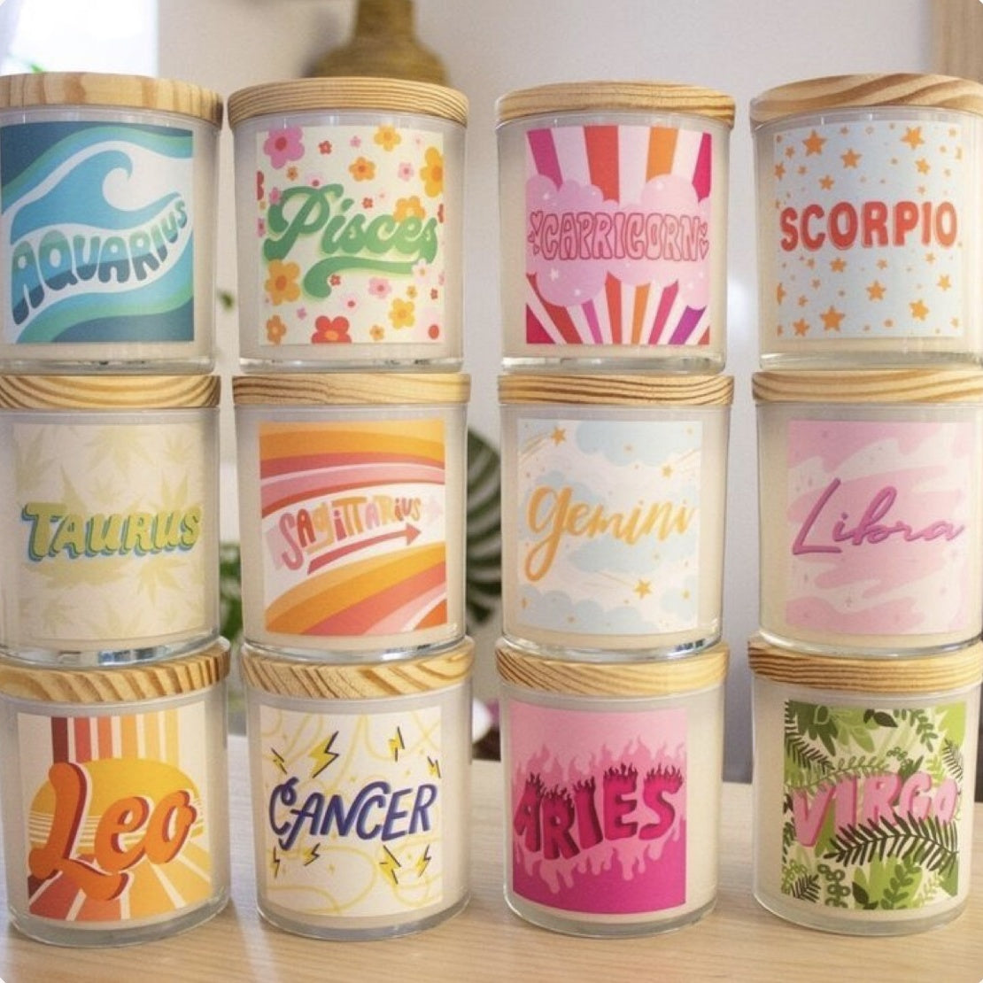 Celestial Signs Candle