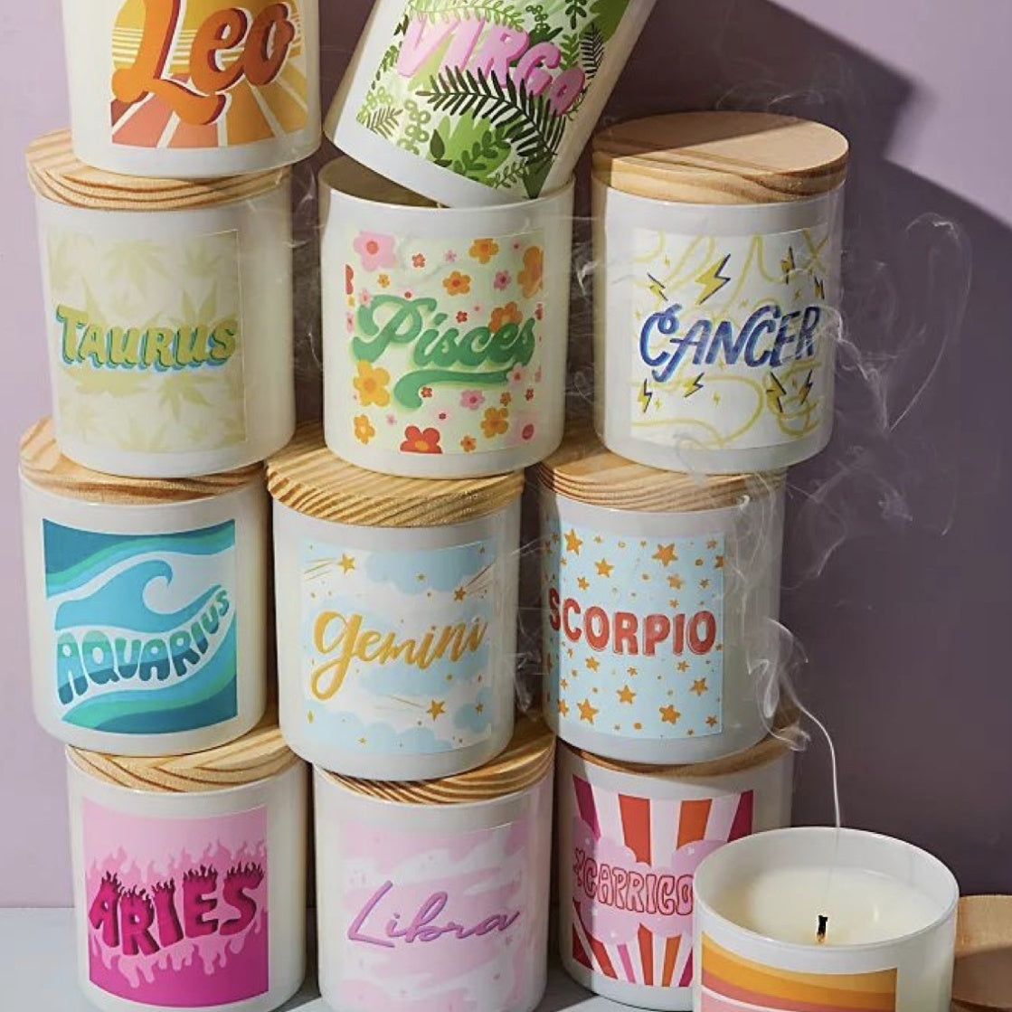 Celestial Signs Candle
