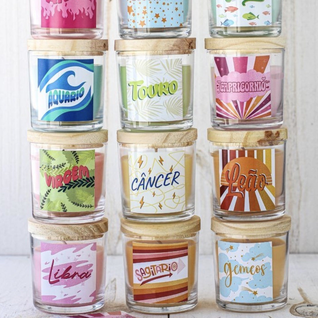 Celestial Signs Candle