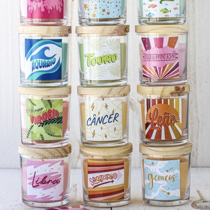 Celestial Signs Candle