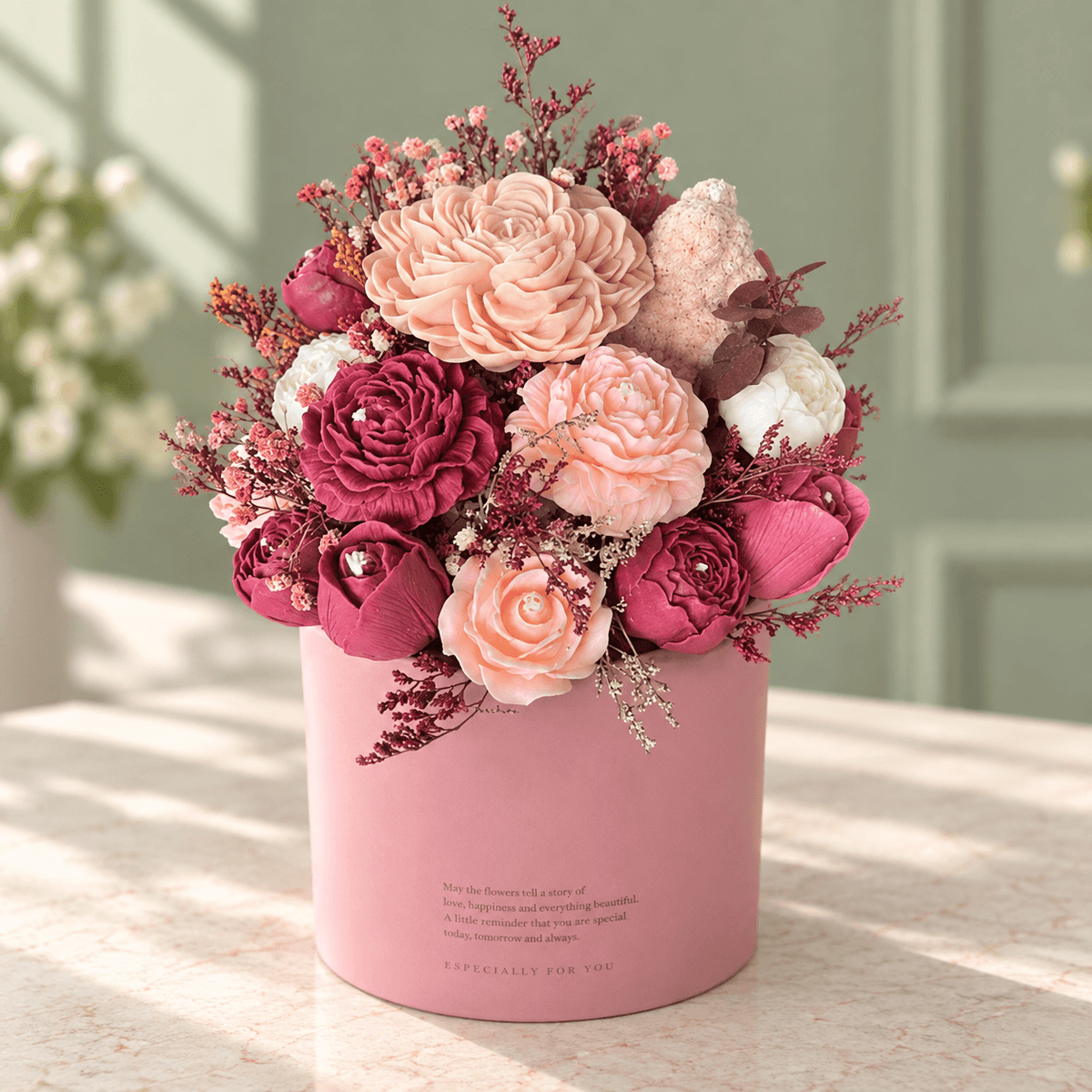 Eternal Bloom Bouquet Candle