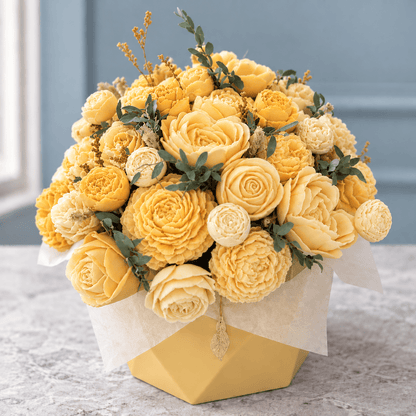 Eternal Bloom Bouquet Candle