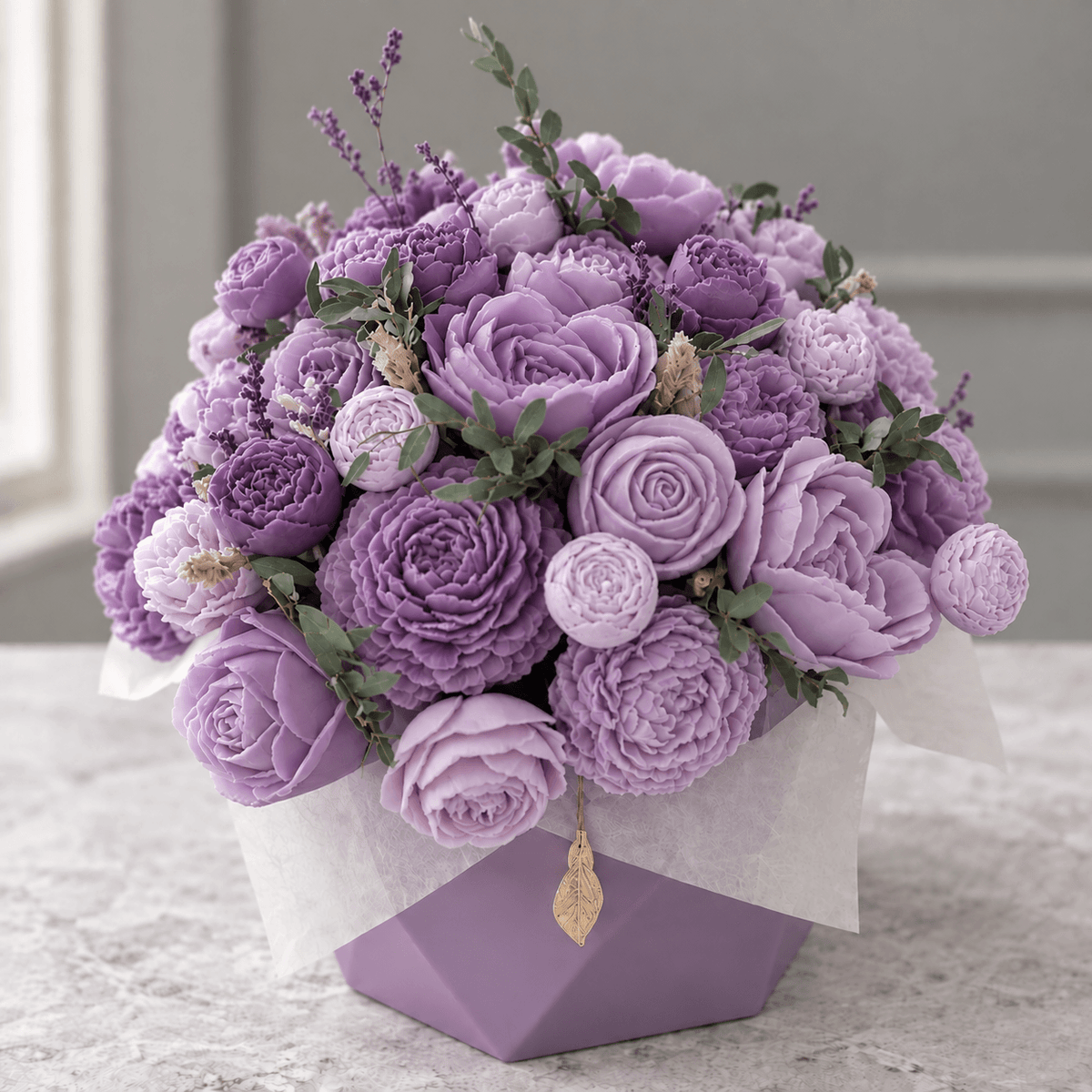 Eternal Bloom Bouquet Candle