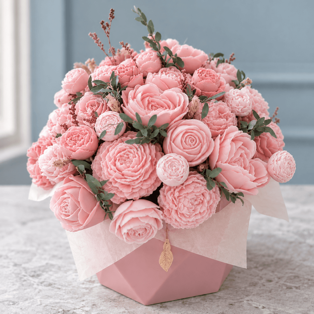 Eternal Bloom Bouquet Candle