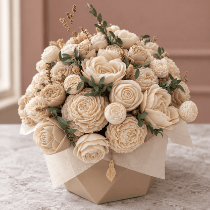 Eternal Bloom Bouquet Candle