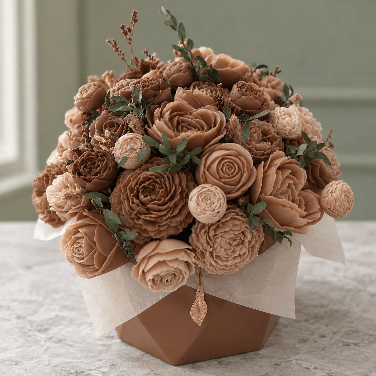 Eternal Bloom Bouquet Candle