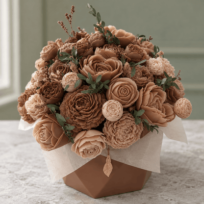 Eternal Bloom Bouquet Candle