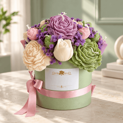 Eternal Bloom Bouquet Candle