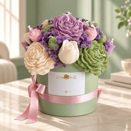 Eternal Bloom Bouquet Candle