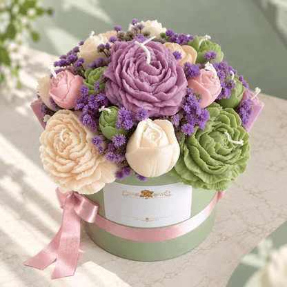 Eternal Bloom Bouquet Candle