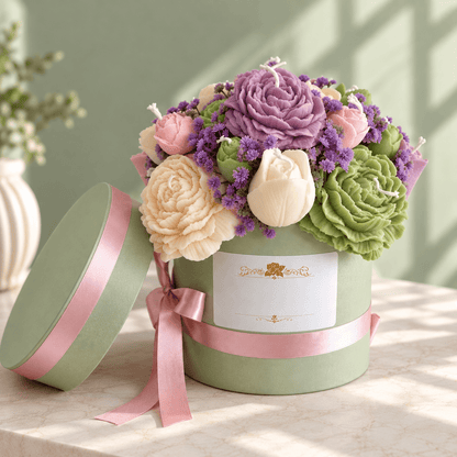 Eternal Bloom Bouquet Candle