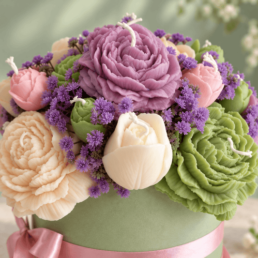 Eternal Bloom Bouquet Candle
