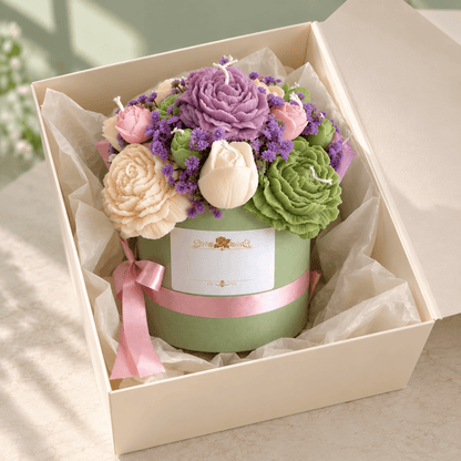 Eternal Bloom Bouquet Candle