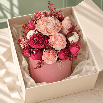 Eternal Bloom Bouquet Candle