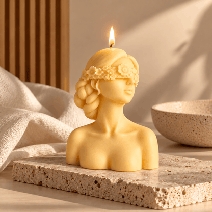 Sculpted Figure Candle