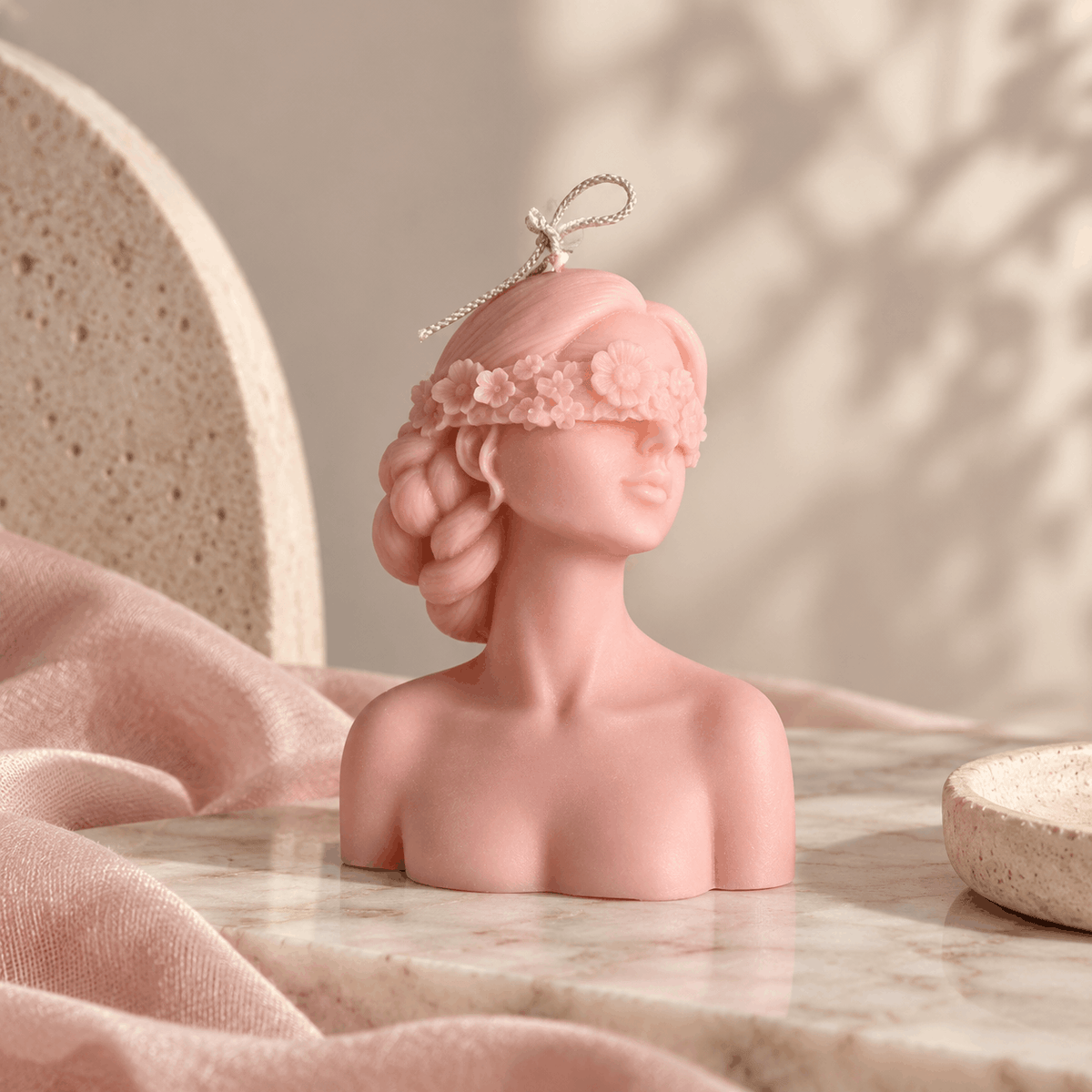 Sculpted Figure Candle