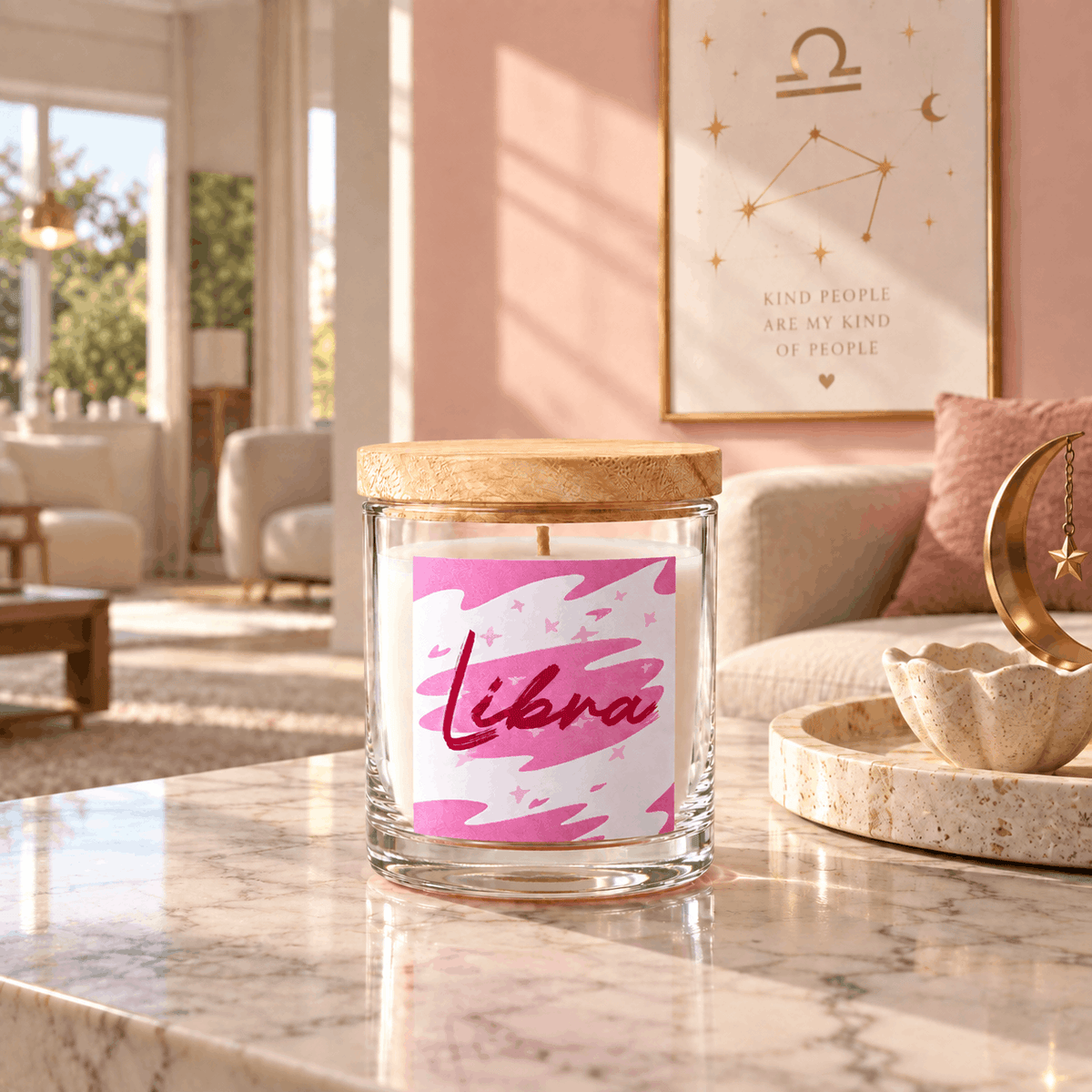 Celestial Signs Candle