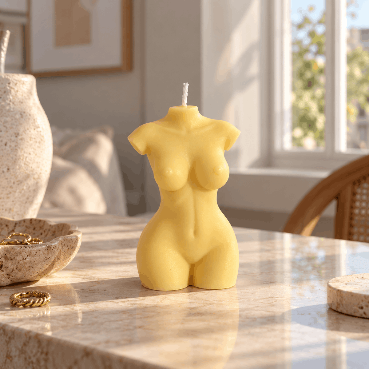 Sculpted Figure Candle
