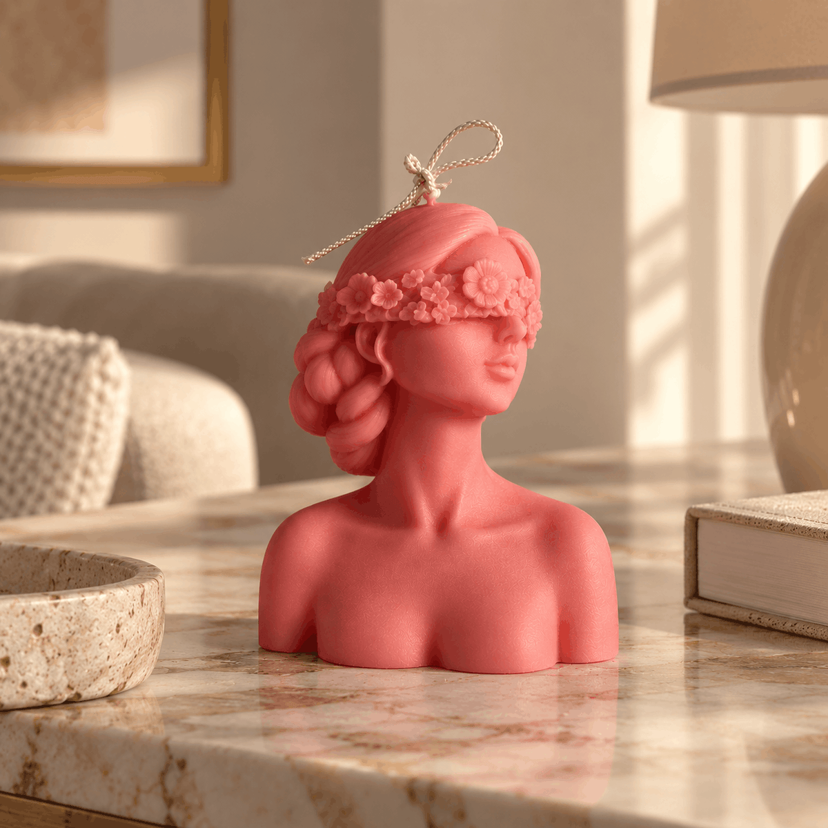 Sculpted Figure Candle
