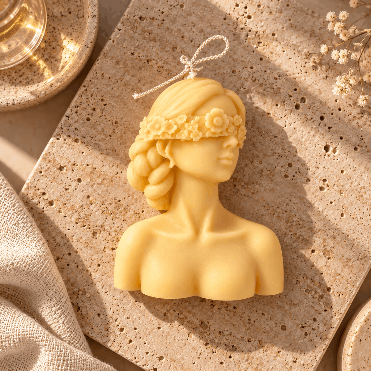 Sculpted Figure Candle