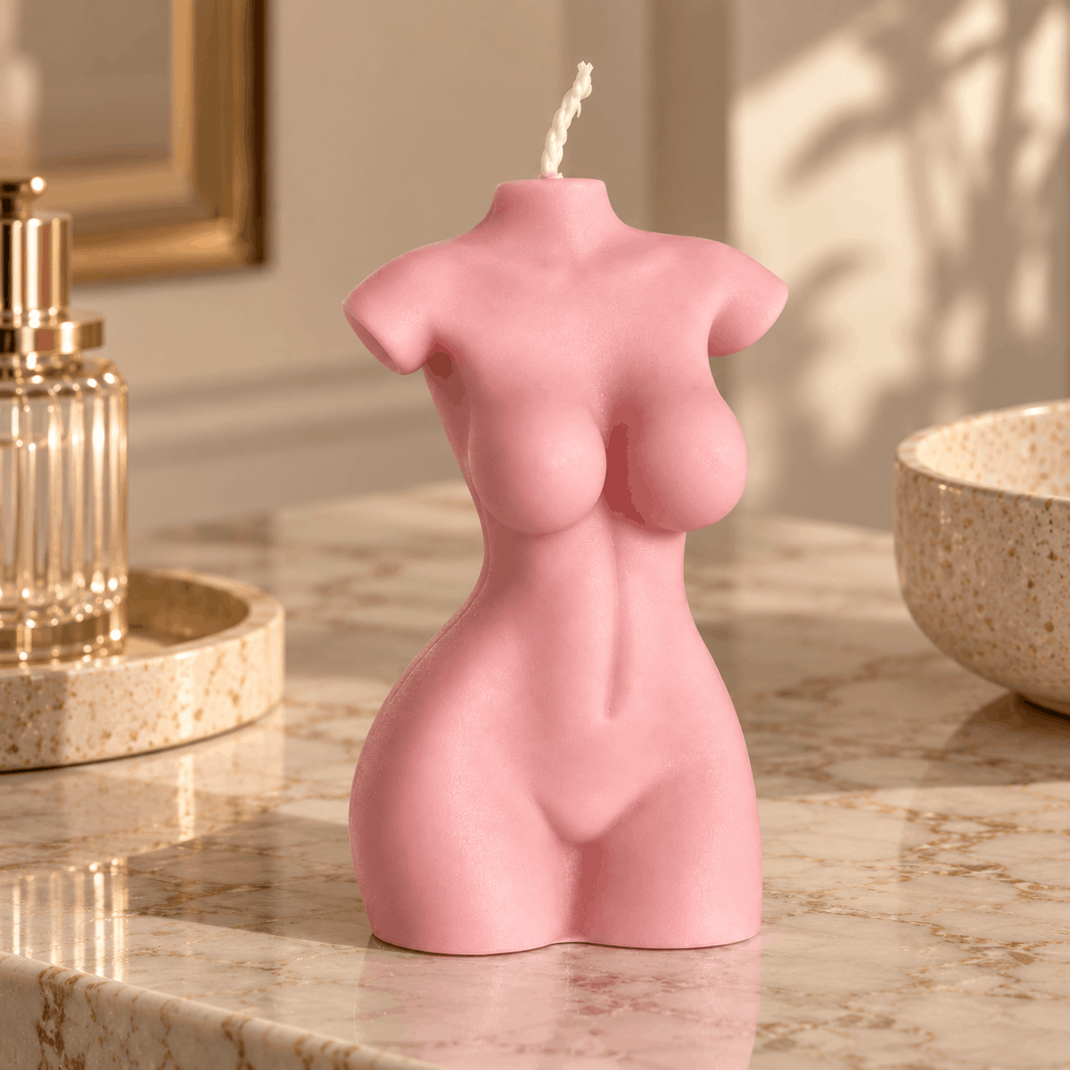 Sculpted Figure Candle