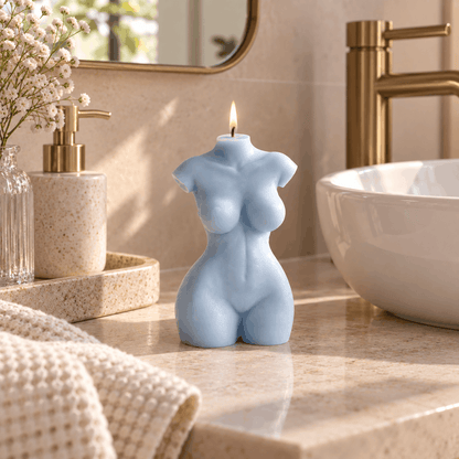 Sculpted Figure Candle